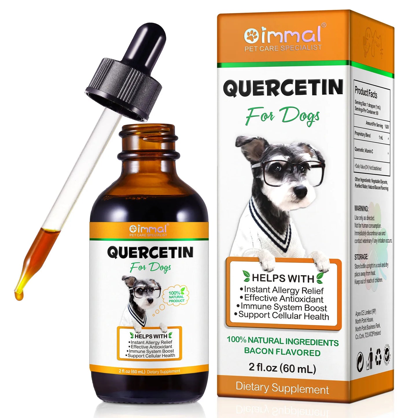Quercetin for Dogs Instant Allergy Relief