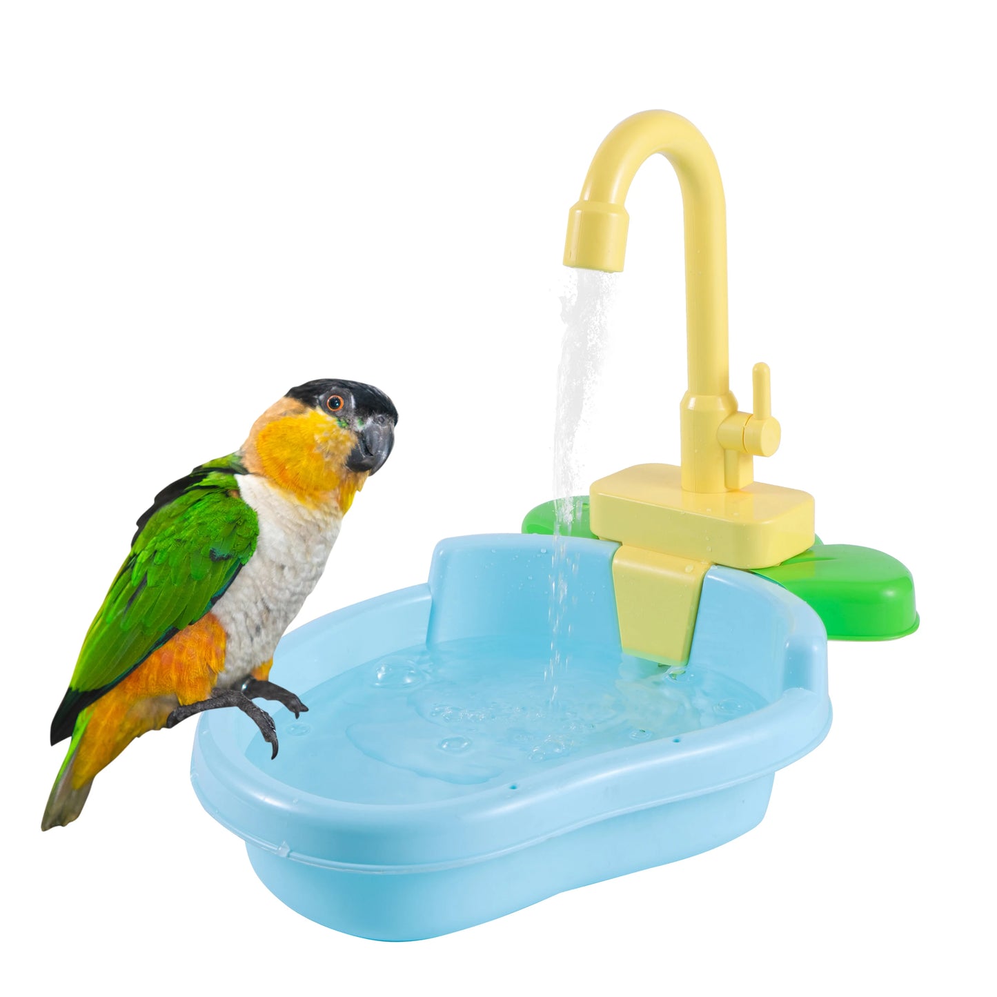 Bird Hanging Plastic Bath 5
