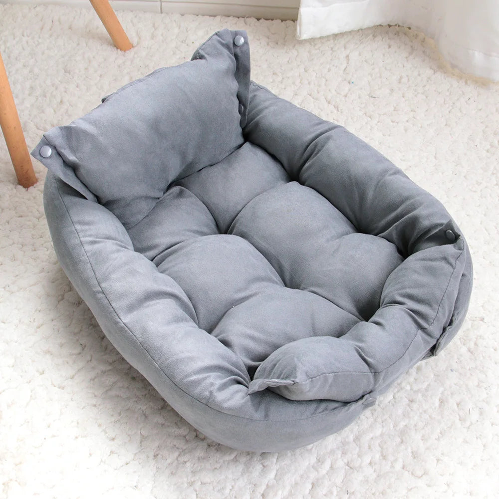 3 in 1 Dog Soft Warm Pet Cushion Nest