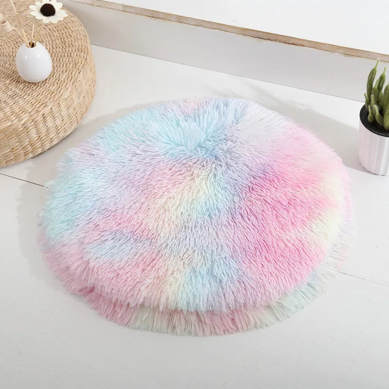 Plush Cat Bed Mat