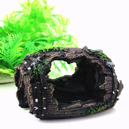 Barrel Cave Aquarium Décor