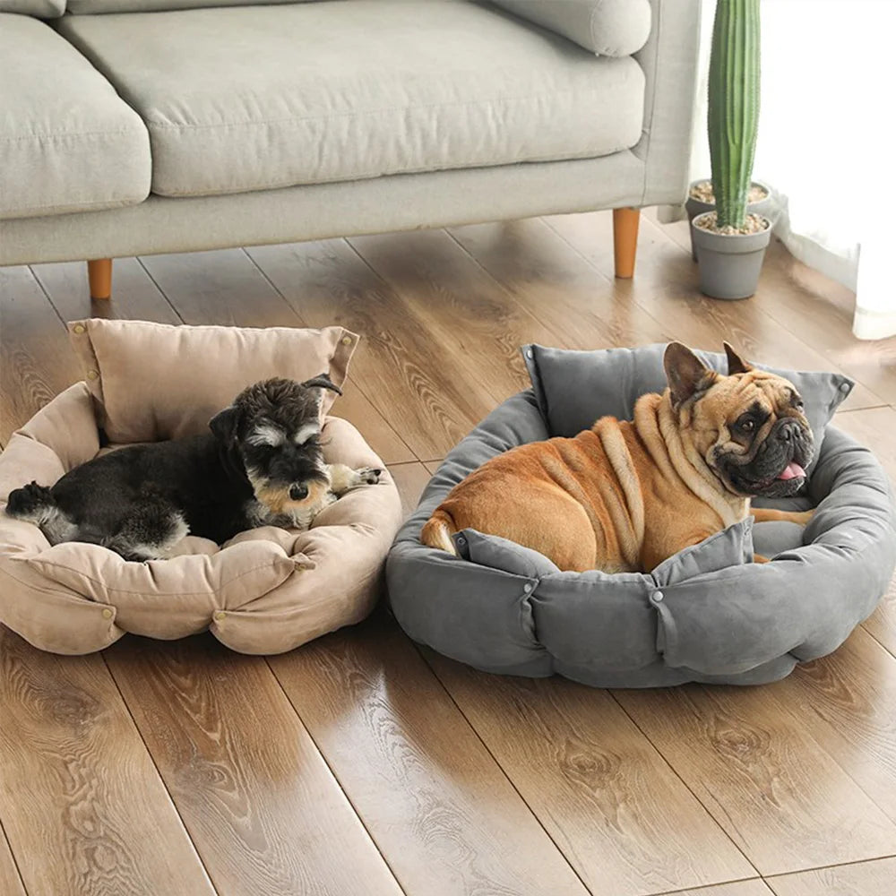 3 in 1 Dog Soft Warm Pet Cushion Nest