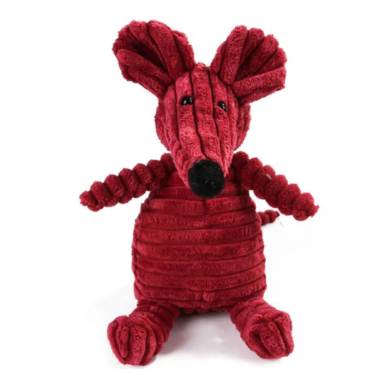Animal Shape Plush Squeaky Chew Toy