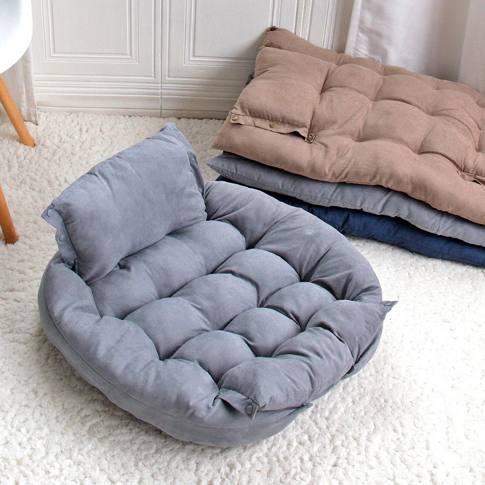 3 in 1 Dog Soft Warm Pet Cushion Nest