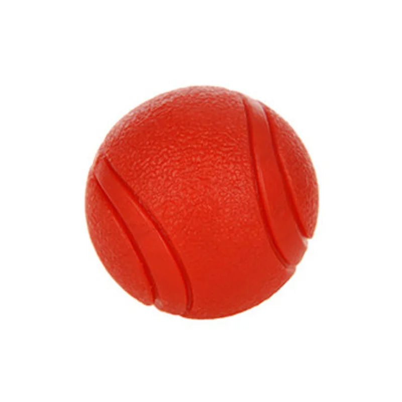 Red Rubber Bite-Resistant Ball