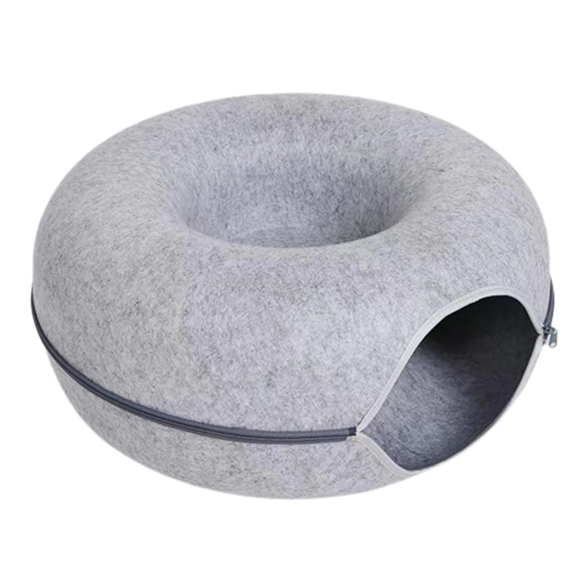 Felt Donut Cat Bed 1