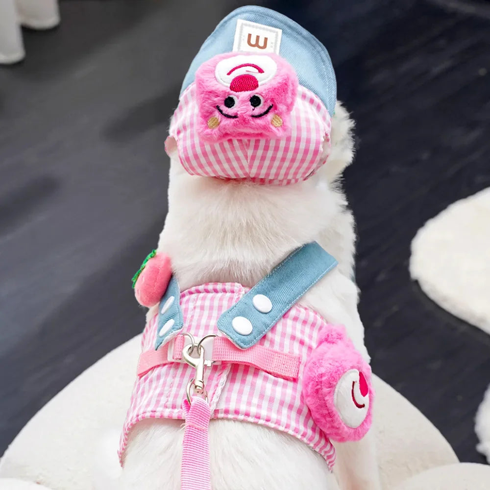 Harness, Leash & Sun Hat Set – 3pcs