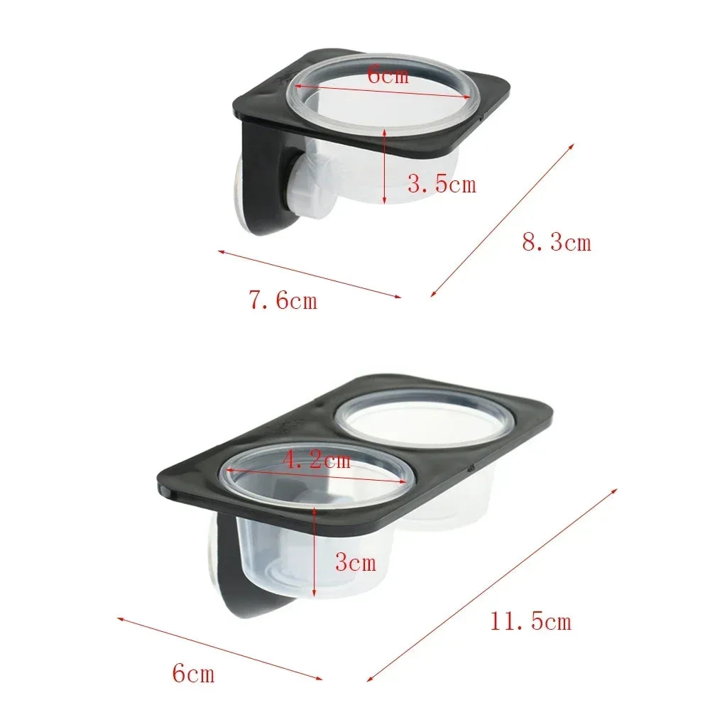 Reptile Suction Cup Feeding Bowl