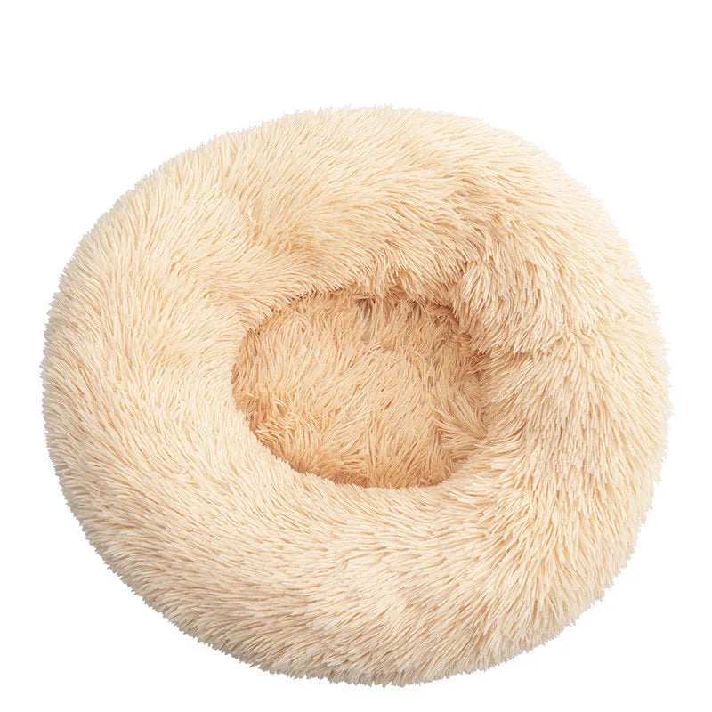 Round Plush Bed 4