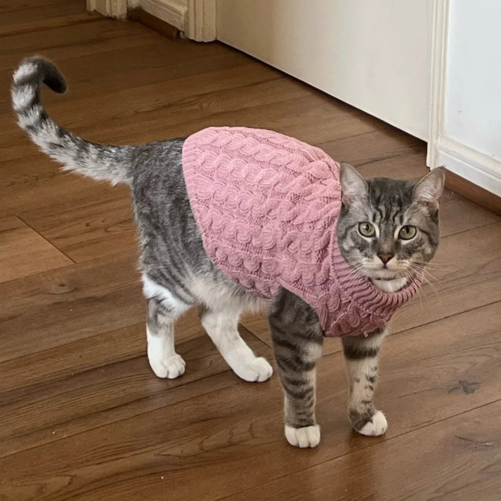 Cat Knitted Sweater
