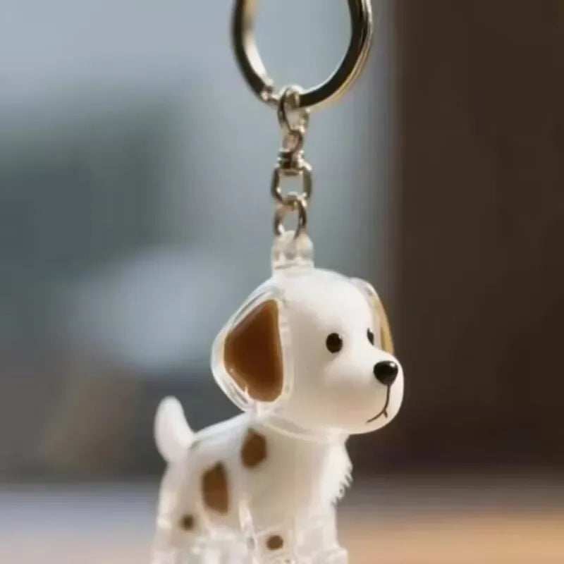 Dog Hair Storage Pendant Keychain 1