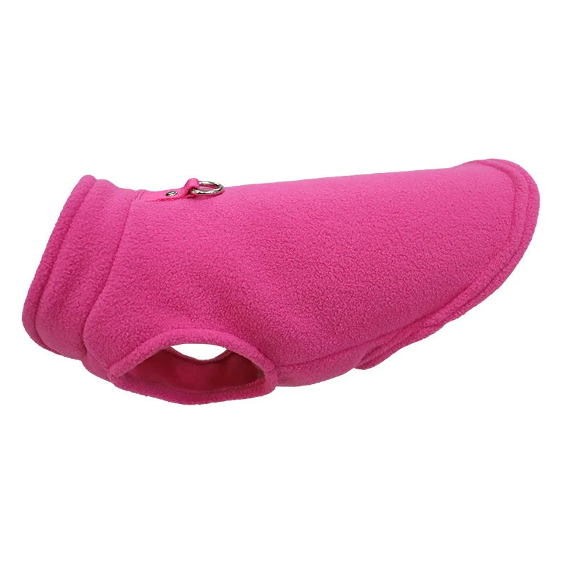 Warm Dog Fleece Vest