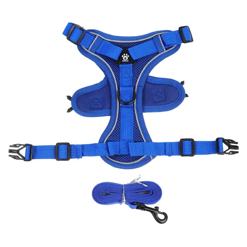 No-Pull Reflective Harness Set