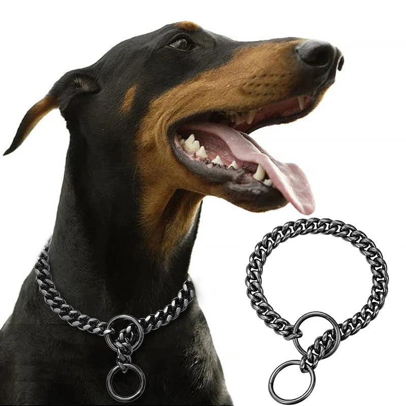 Stainless Cuban Collar