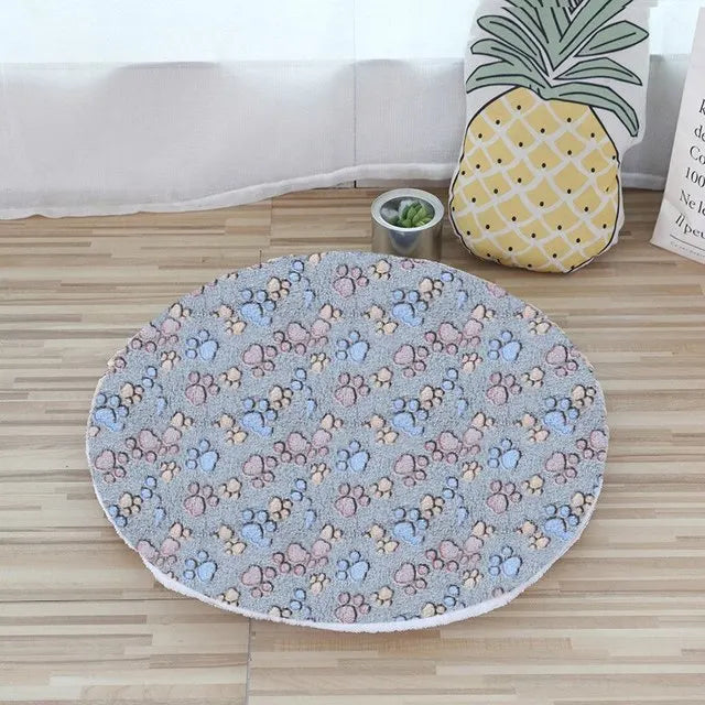 Plush Cat Bed Mat