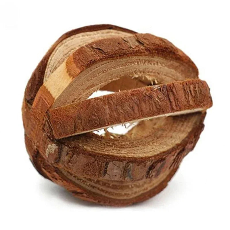 Wooden Rabbit Roller Toy