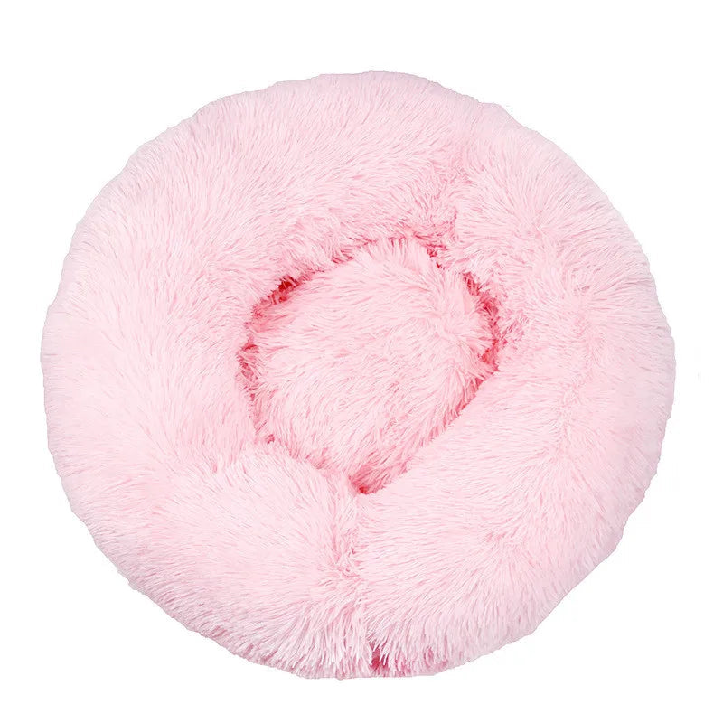 Round Plush Bed 4
