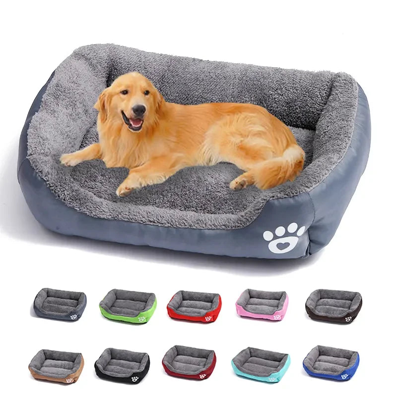 Square Plush Bed 5
