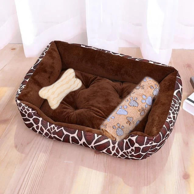 Square Plush Bed 10