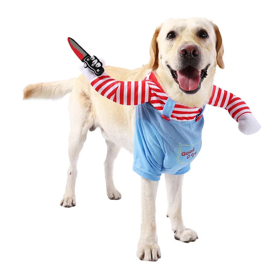 Knife-Holding Costume