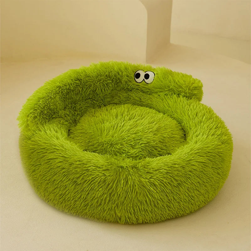 Round Plush Bed 5