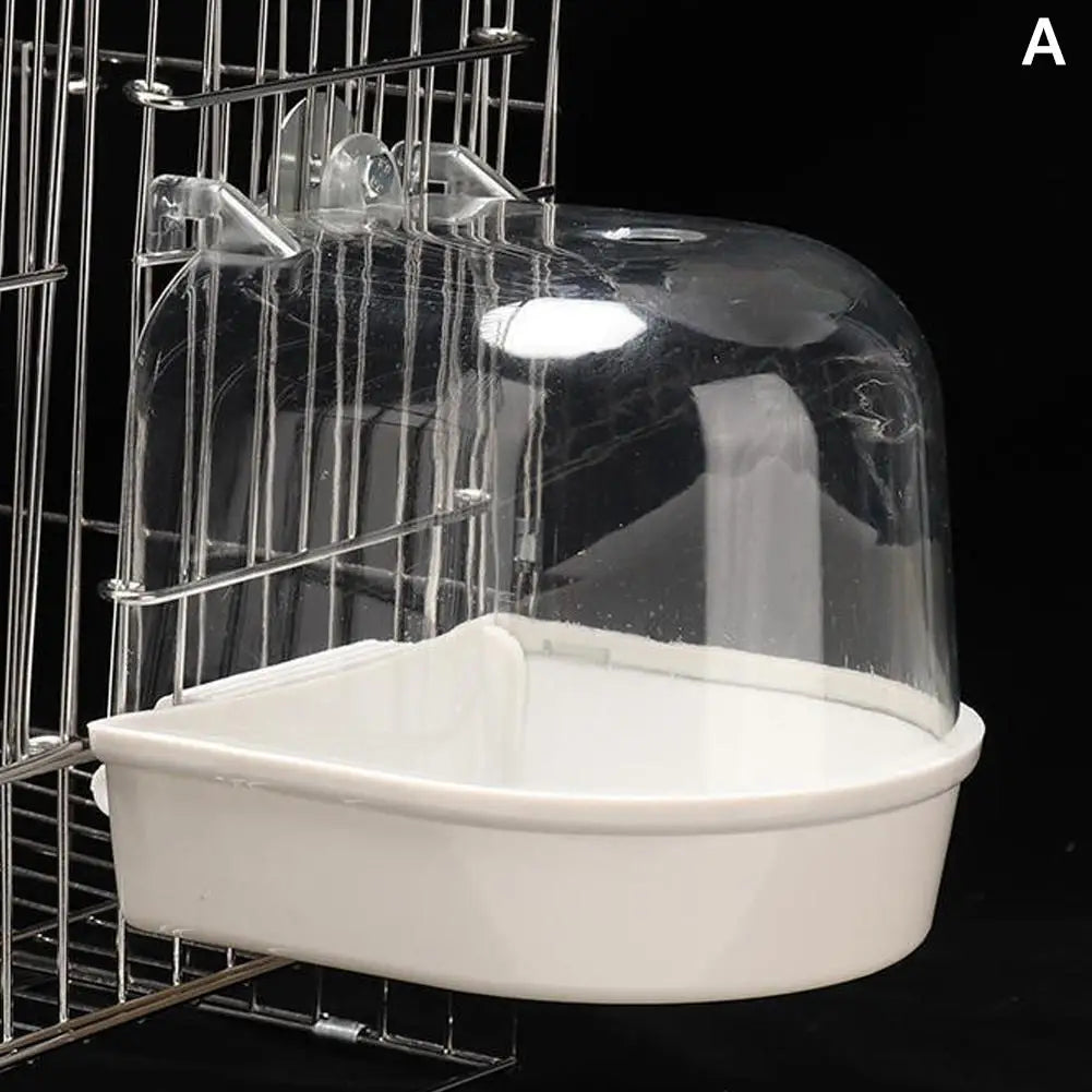 Bird Hanging Plastic Bath 6
