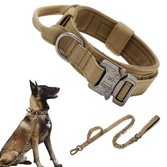 Tactical Training Collar and Leash Set