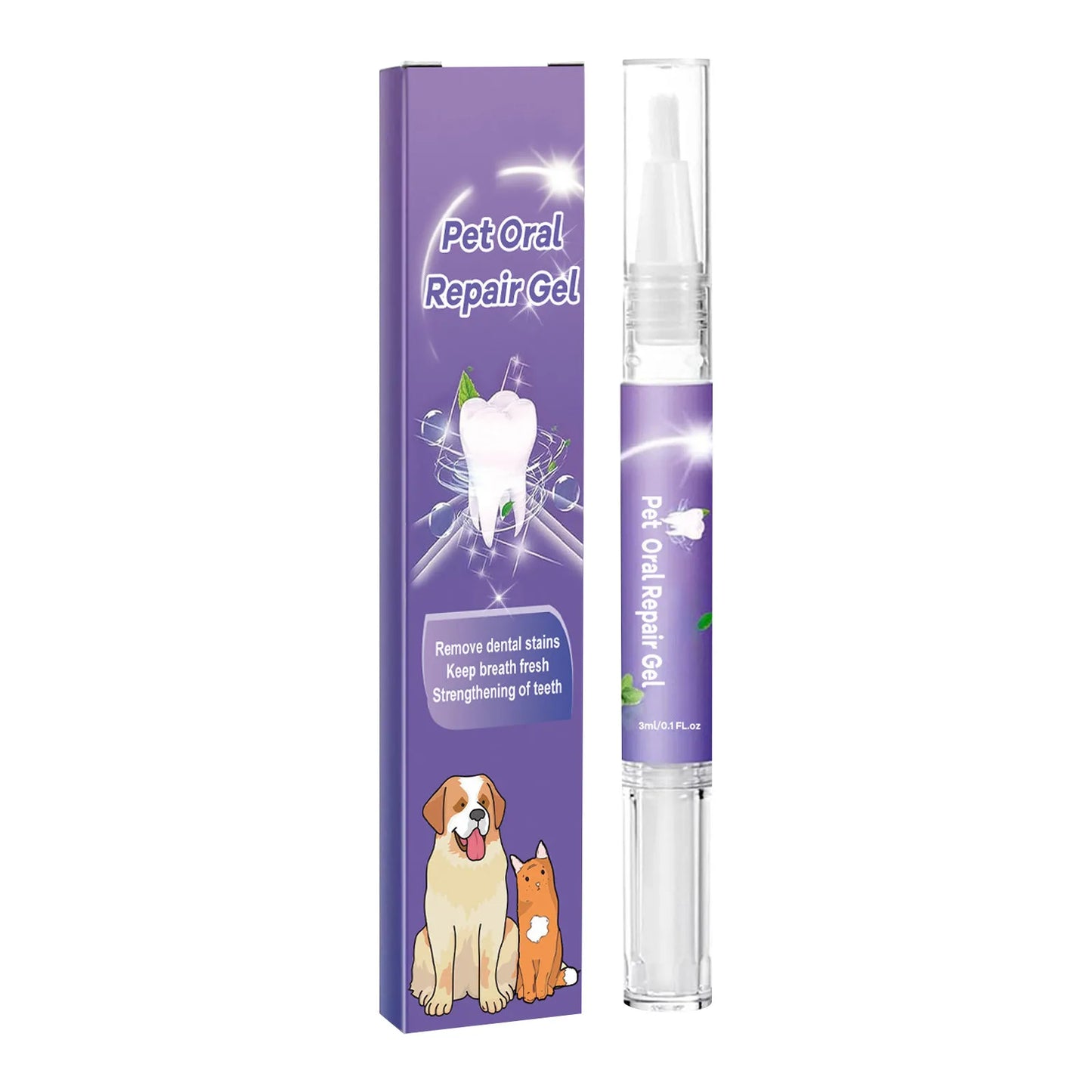 Pet Breath Freshener Gel