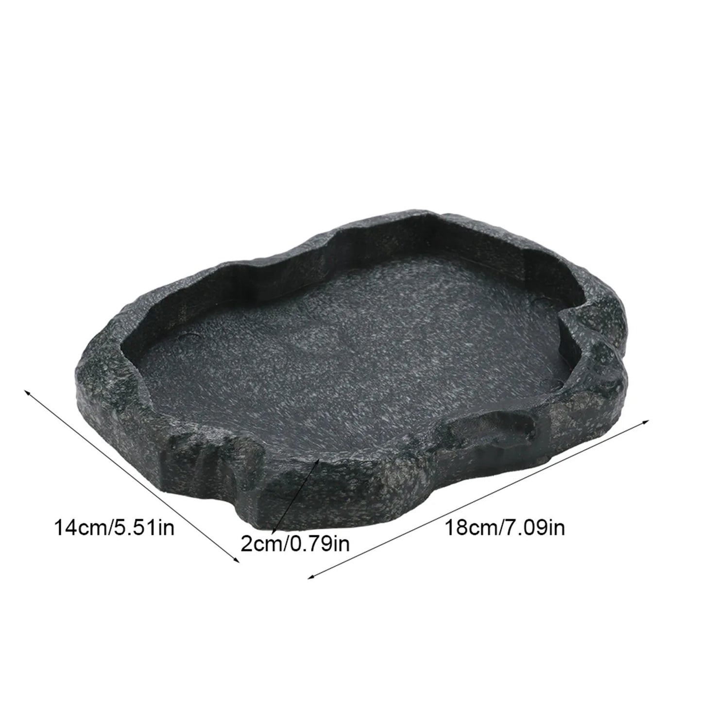 Reptile Resin Feeder Bowl