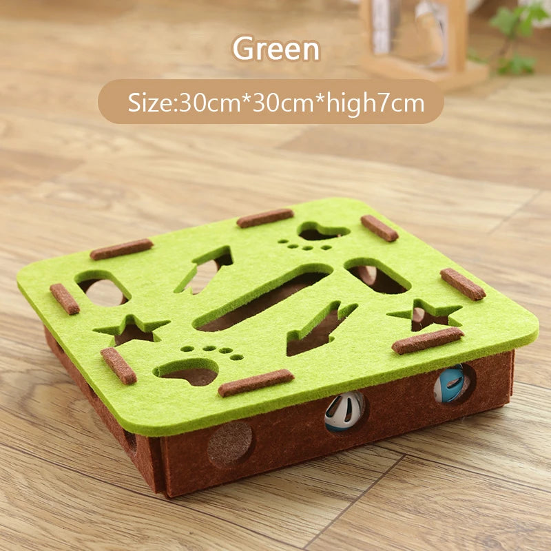 Puzzle Box Cat Toy