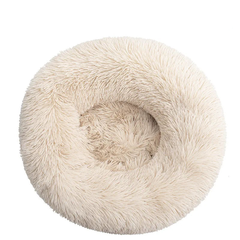 Round Plush Bed 4