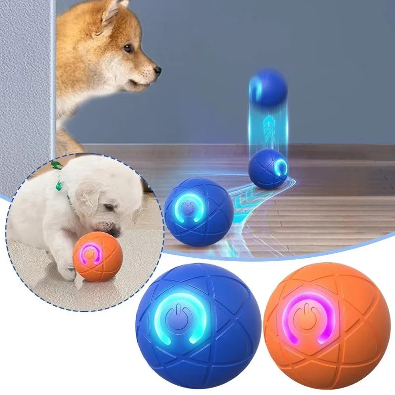 Rechargeable Smart Rolling Dog Toy