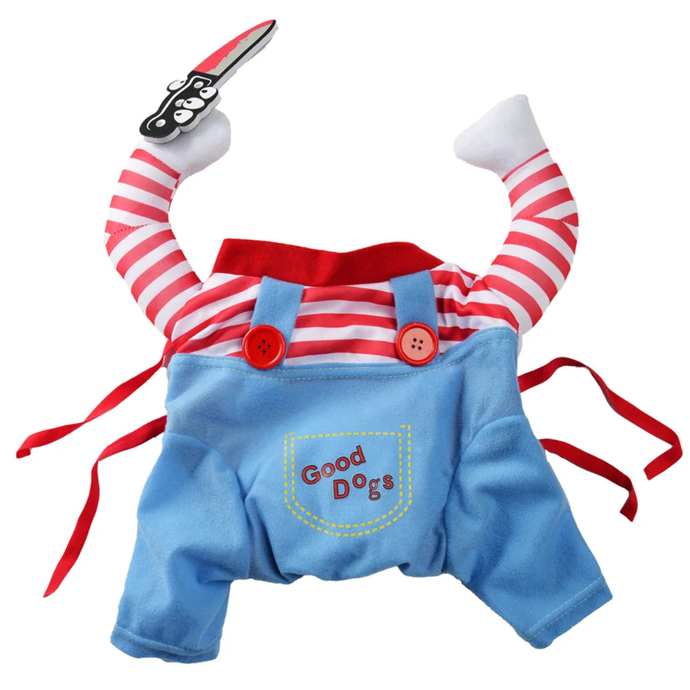 Knife-Holding Costume