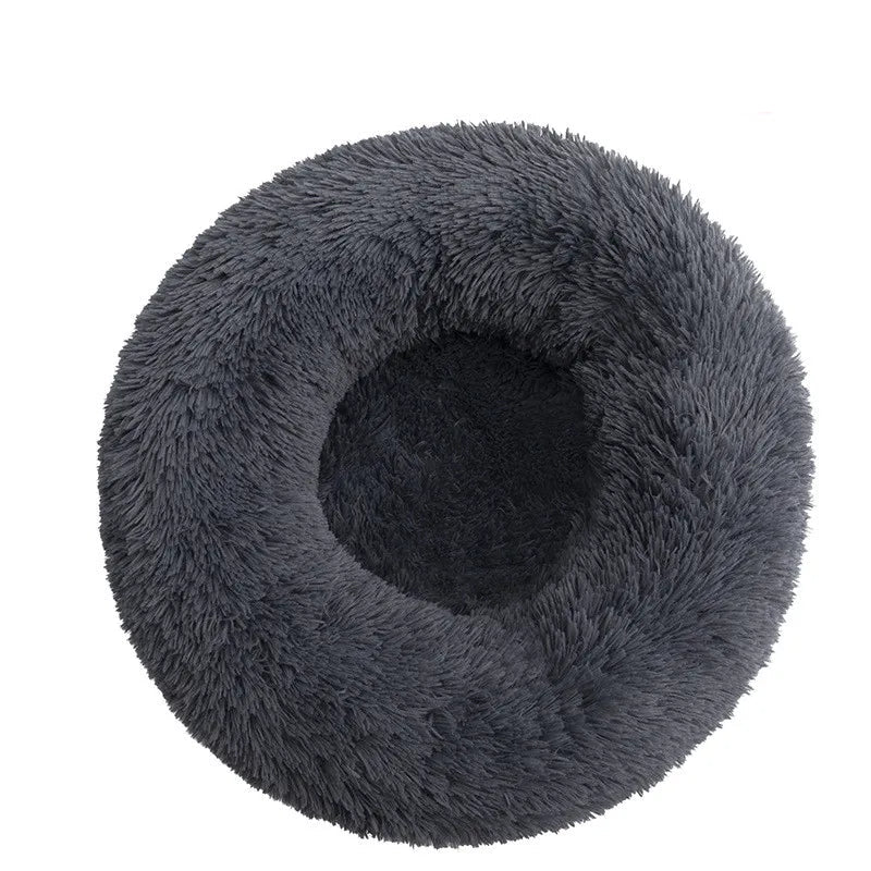 Round Plush Bed 4