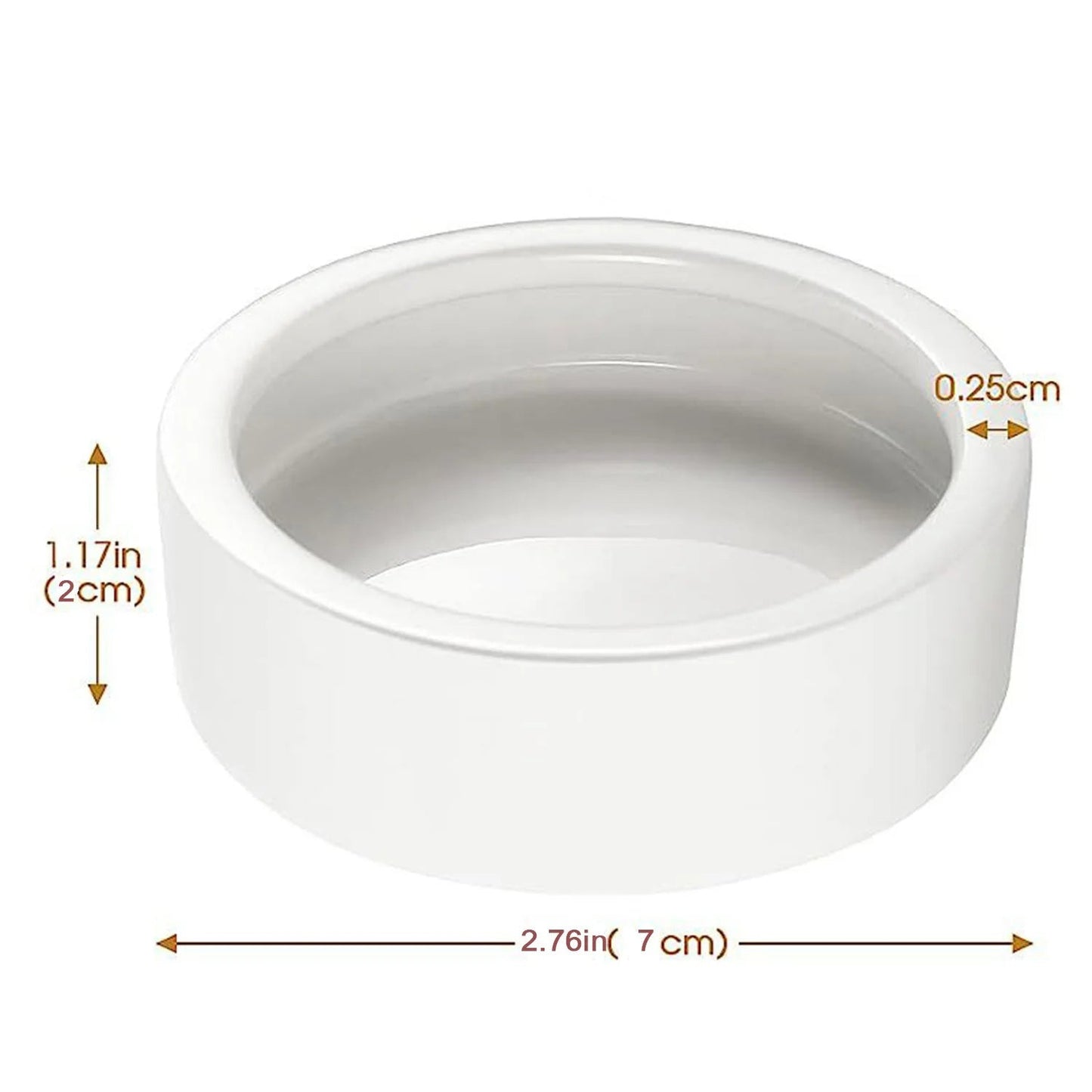 Reptile Ceramic Feeding Bowl