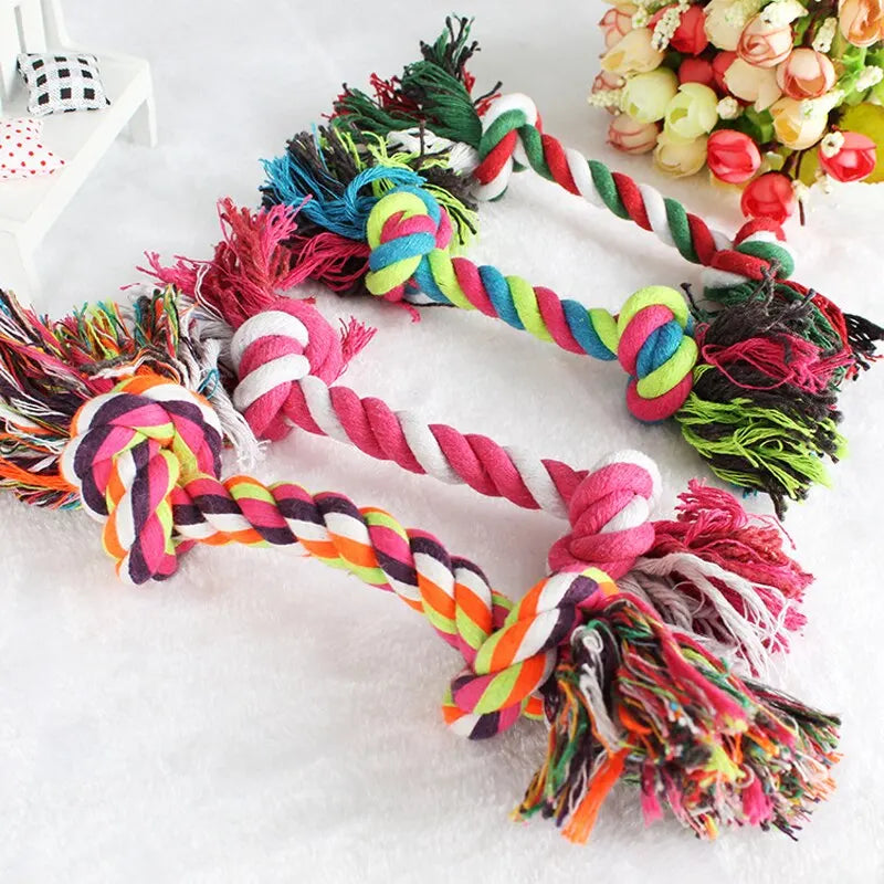 Cotton Rope Knot – Bite-Resistant Chew Toy