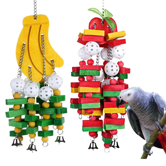 Wooden & Acrylic Chew Toy