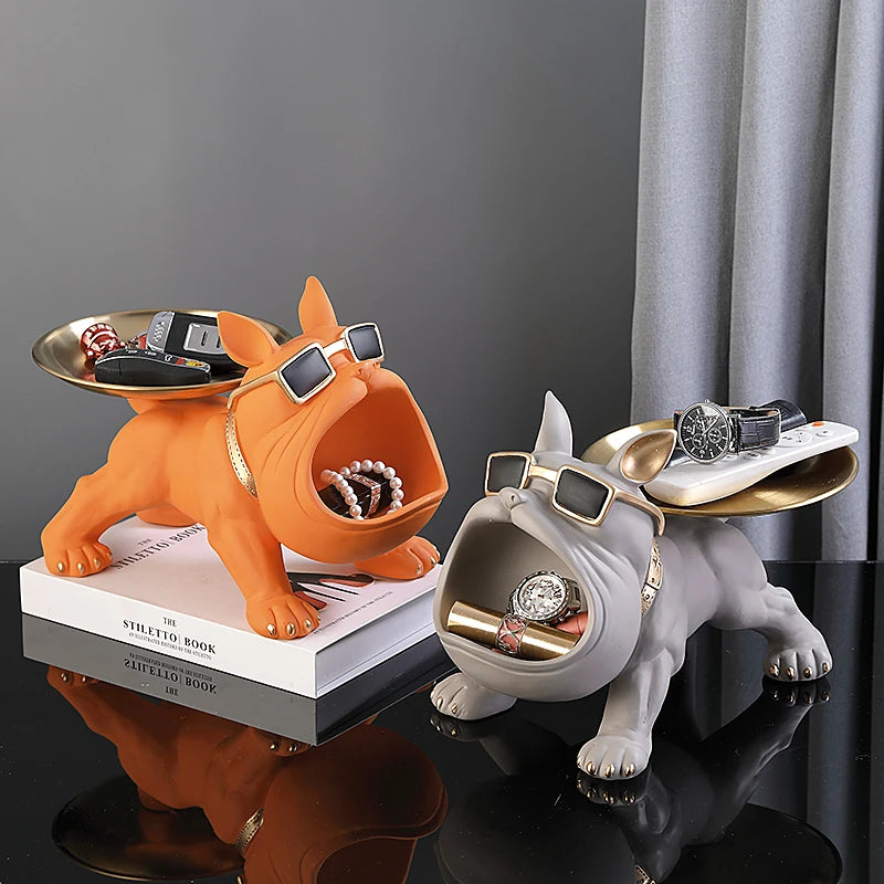Dog Decorative Storage Sculpture 2
