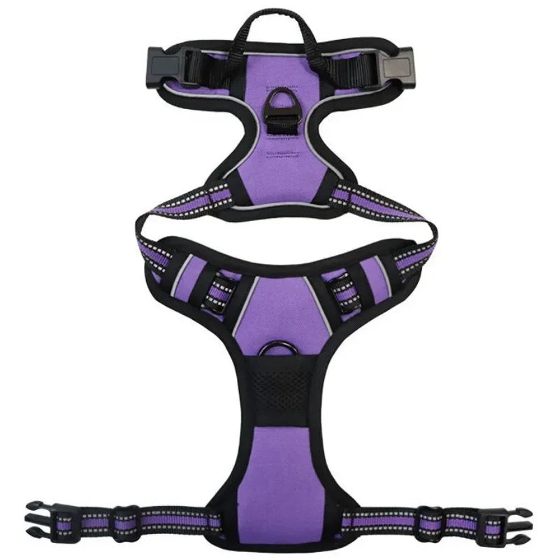 Reflective Adjustable Chest Strap Harness
