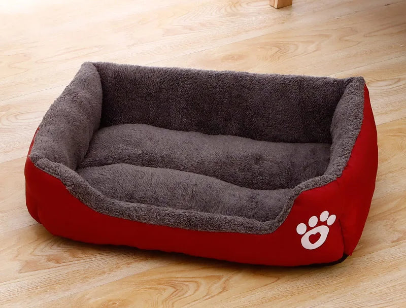 Square Plush Bed 10