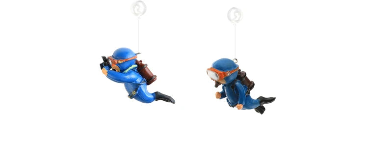 Divers Aquarium Figures 2