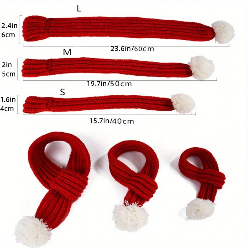 Christmas Knitted Scarf