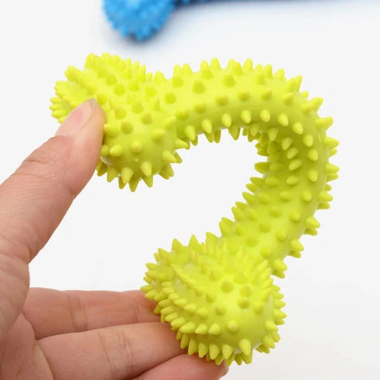 Rubber Bite-Resistant Teeth Cleaning Chew Toy