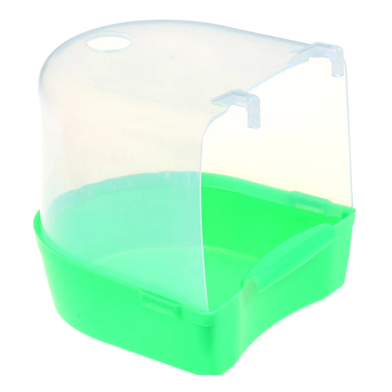 Bird Hanging Plastic Bath 7