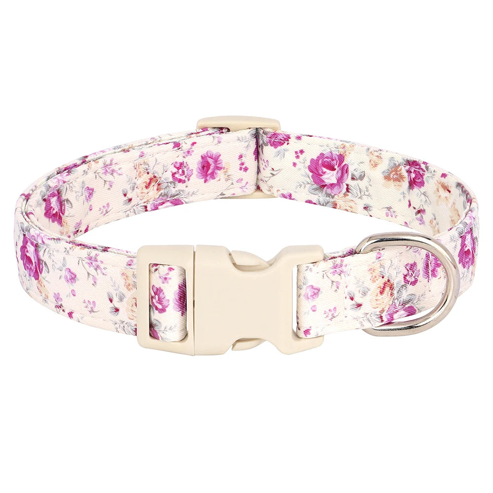 Adjustable Nylon Printed Collar