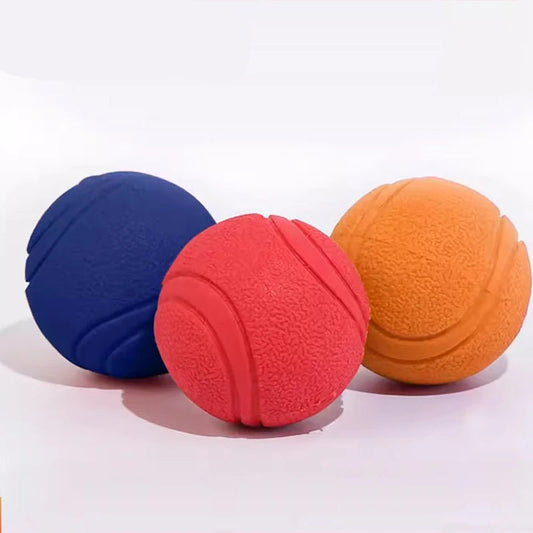 Red Rubber Bite-Resistant Ball
