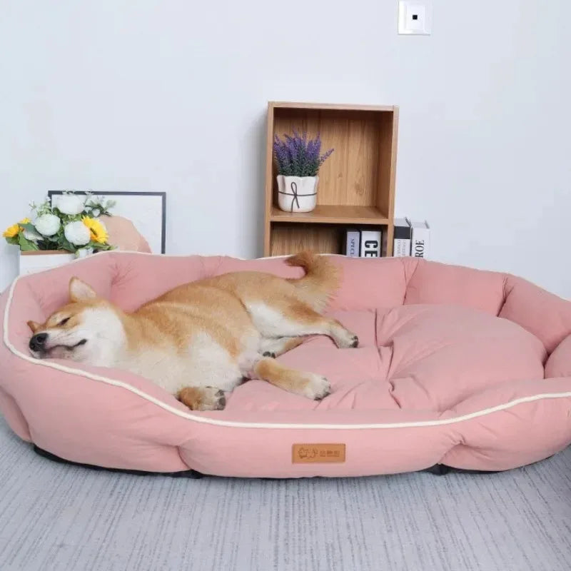 Round Plush Bed 6
