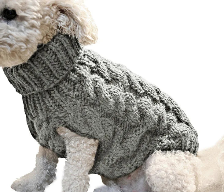 Small Dog Knitted Sweater 1