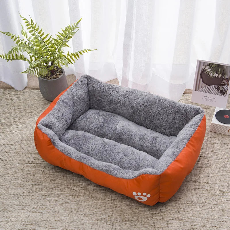 Square Plush Bed 8