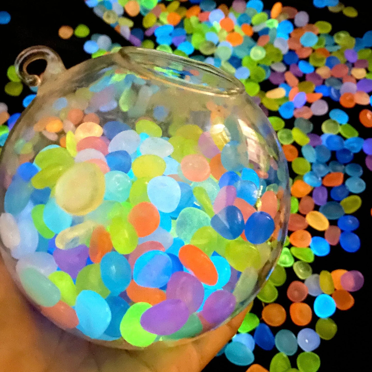 Fluorescent Aquarium Decoration Rocks